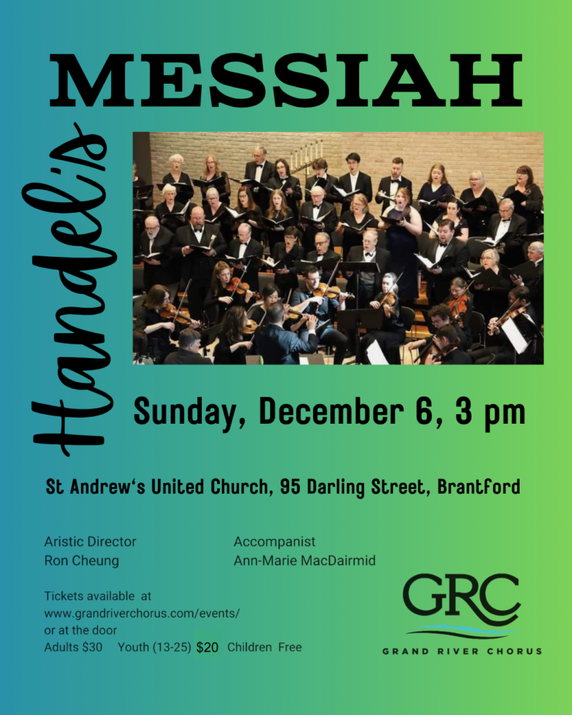 Handel's Messiah Event Poster